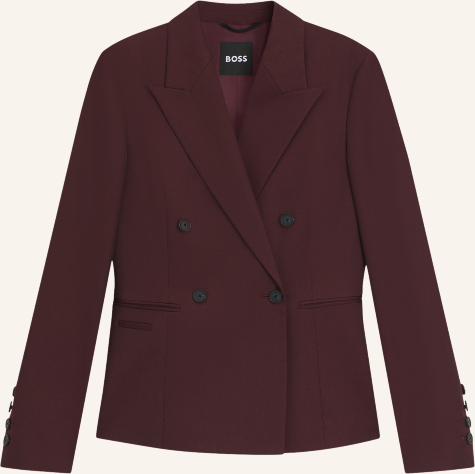 Boss Blazer Jiamia Slim Fit lila