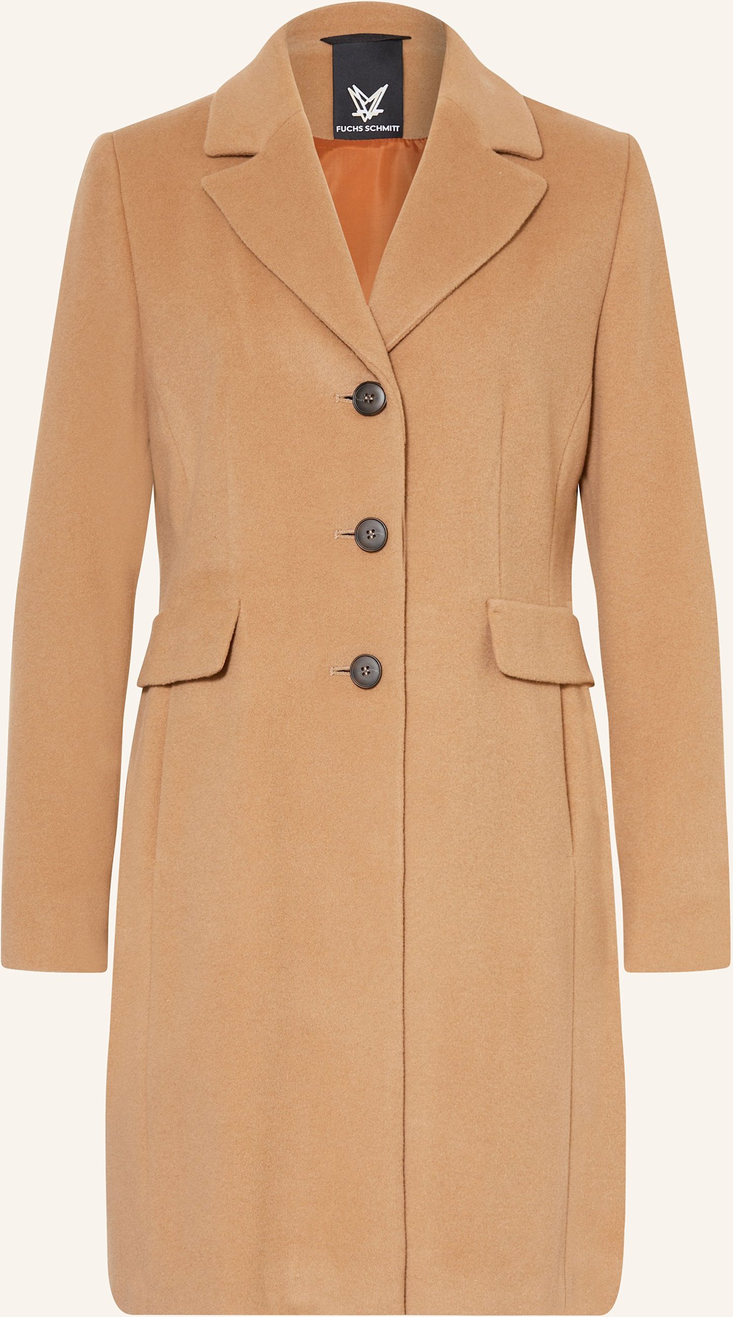 Fuchs Schmitt Wollmantel braun