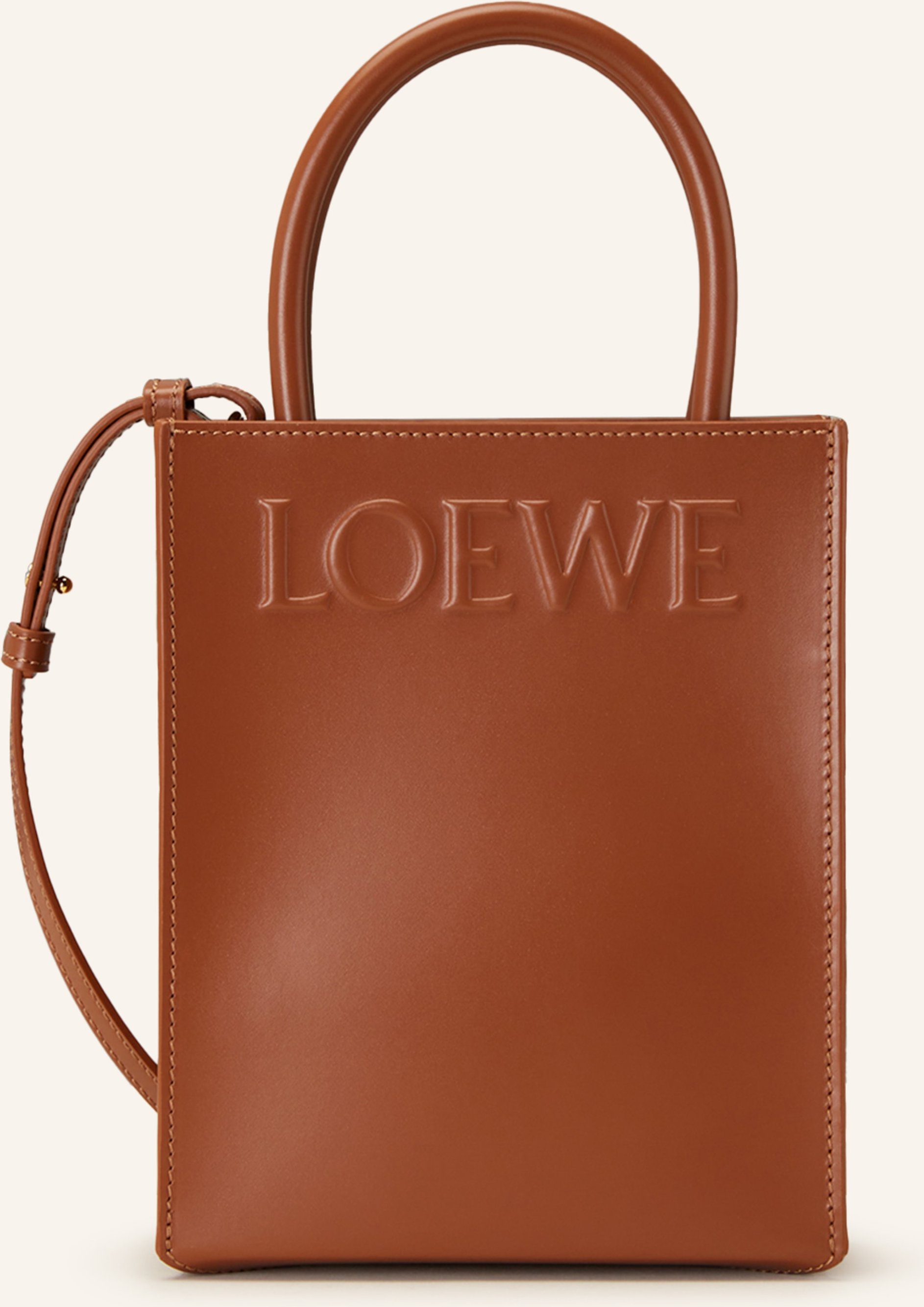 Loewe Shopper a5 Tote braun