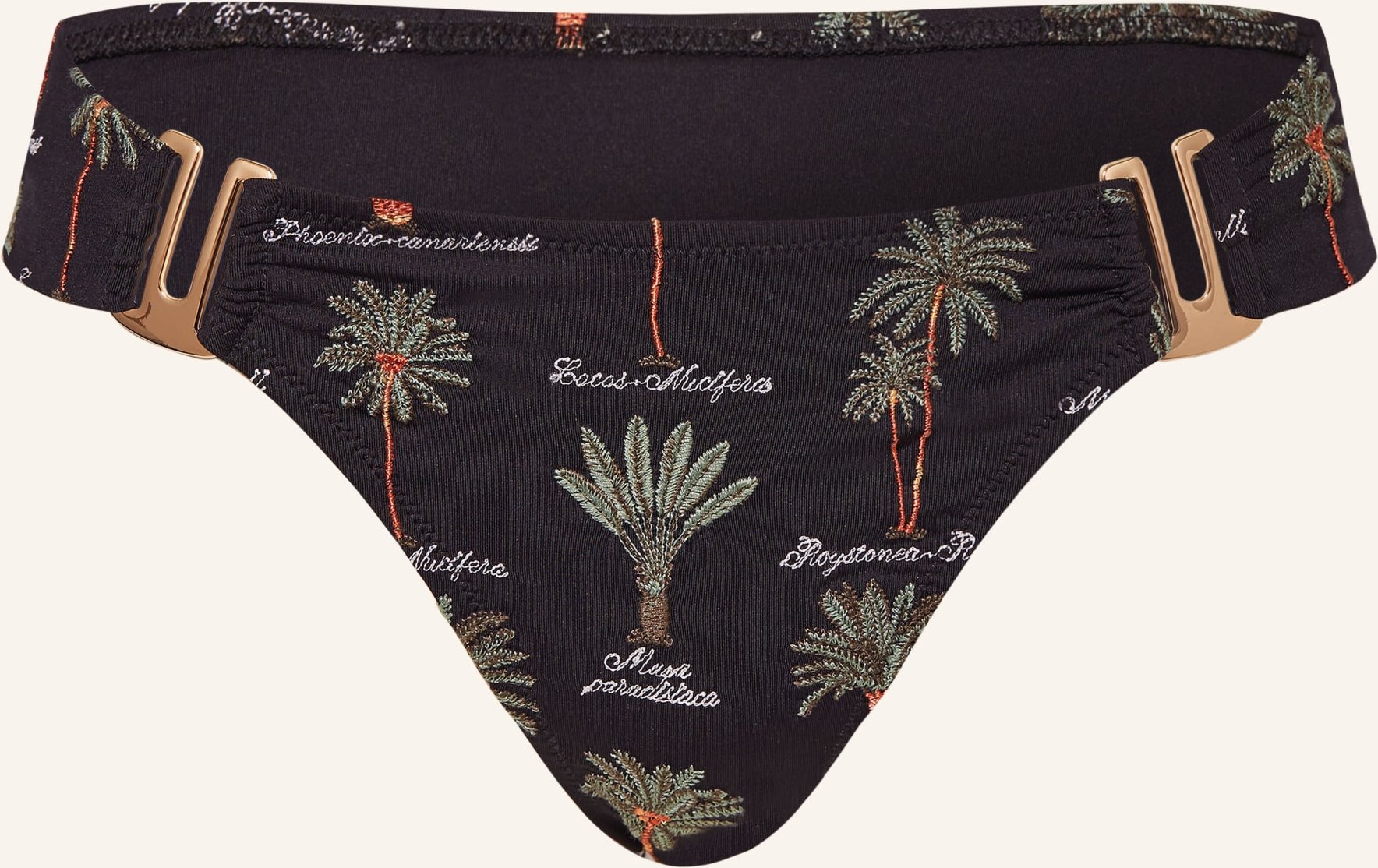 Watercult Brazilian-Bikini-Hose Art Herbaria schwarz