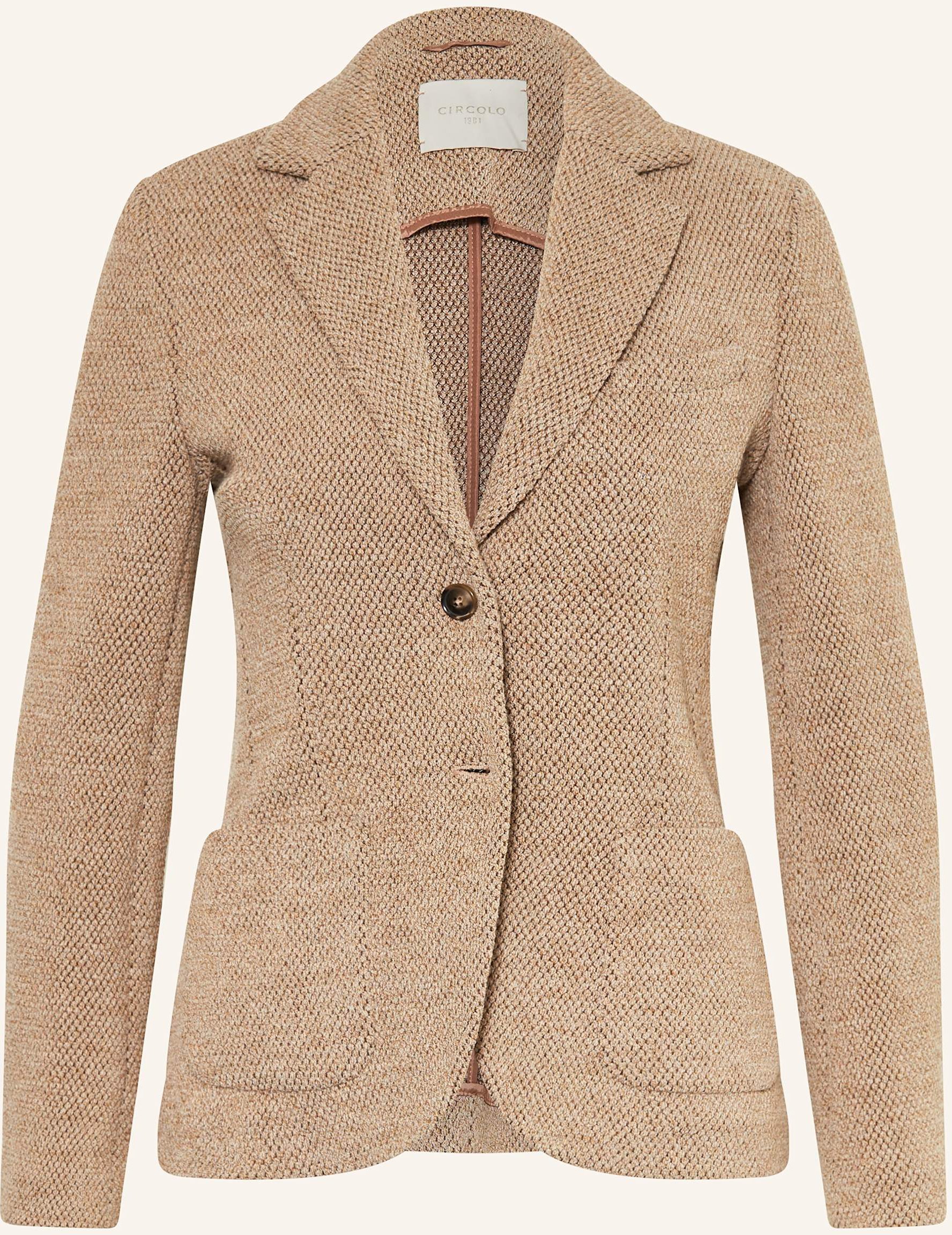 Circolo 1901 Jerseyblazer braun