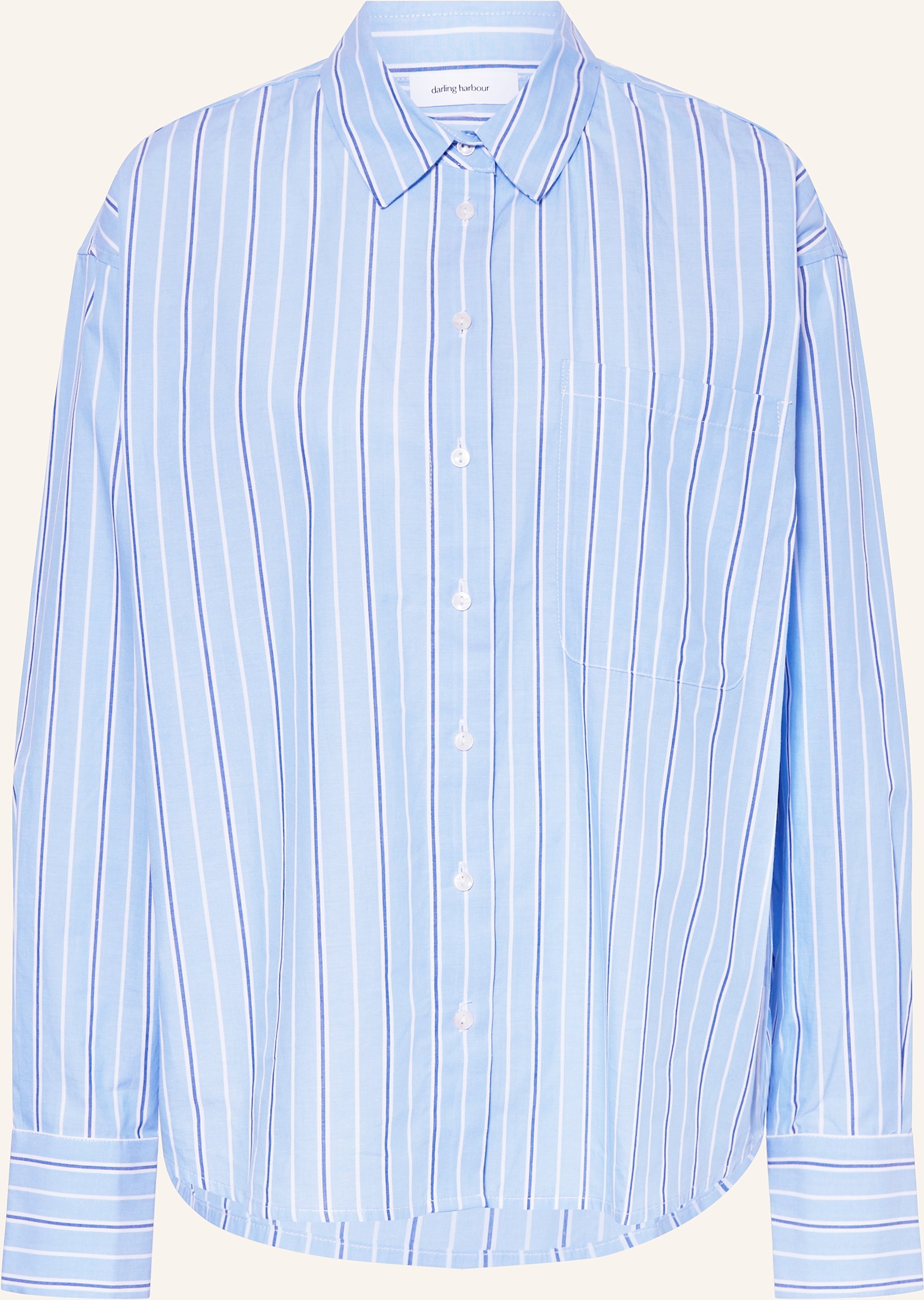 Darling Harbour Hemdbluse blau