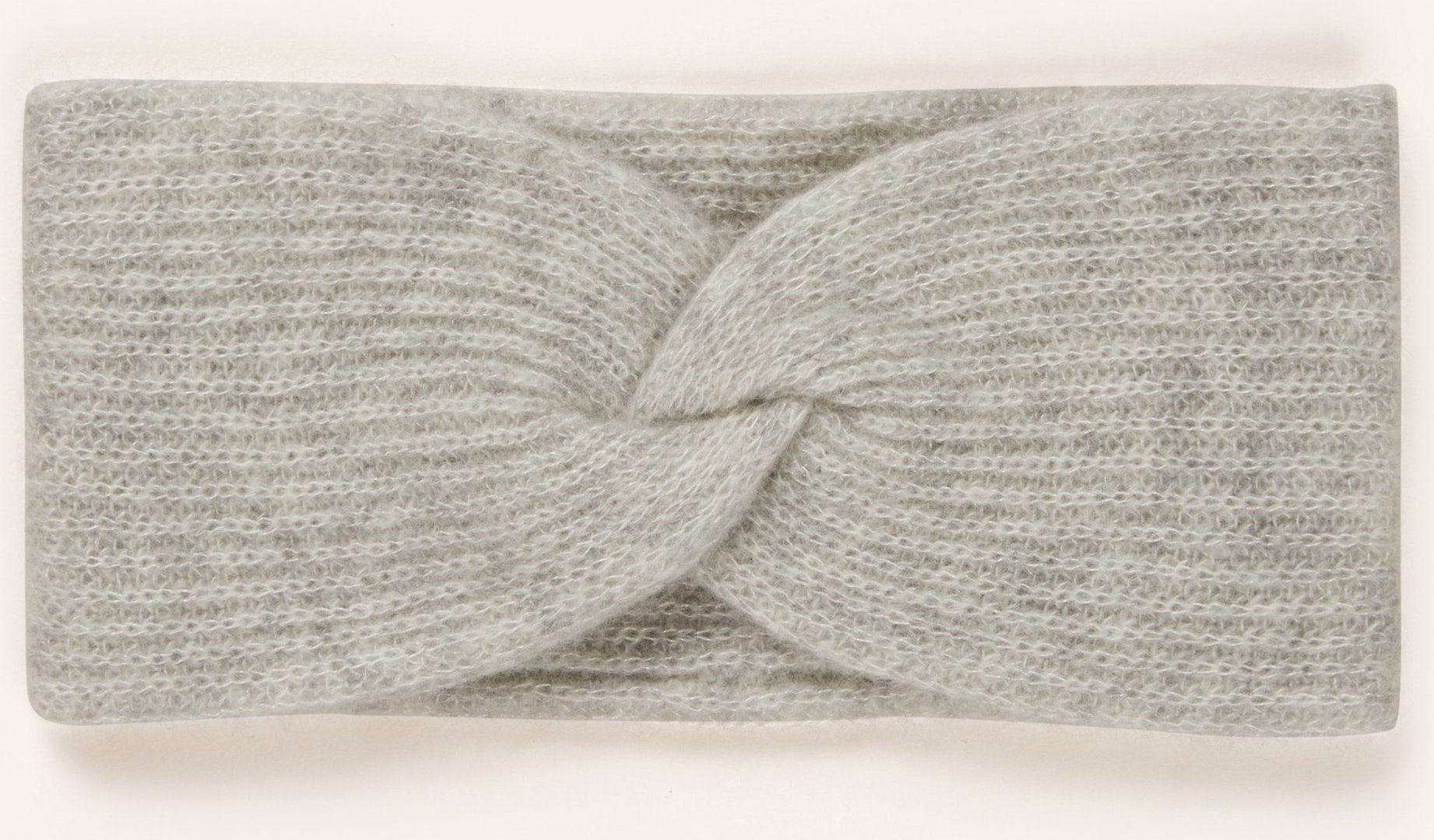 Mrs & Hugs Stirnband Aus Cashmere grau