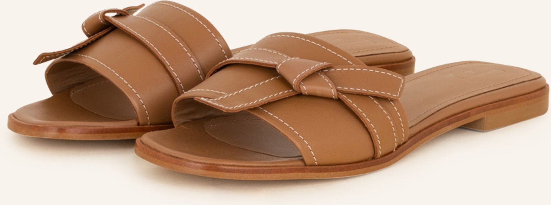 Flattered Pantoletten My braun