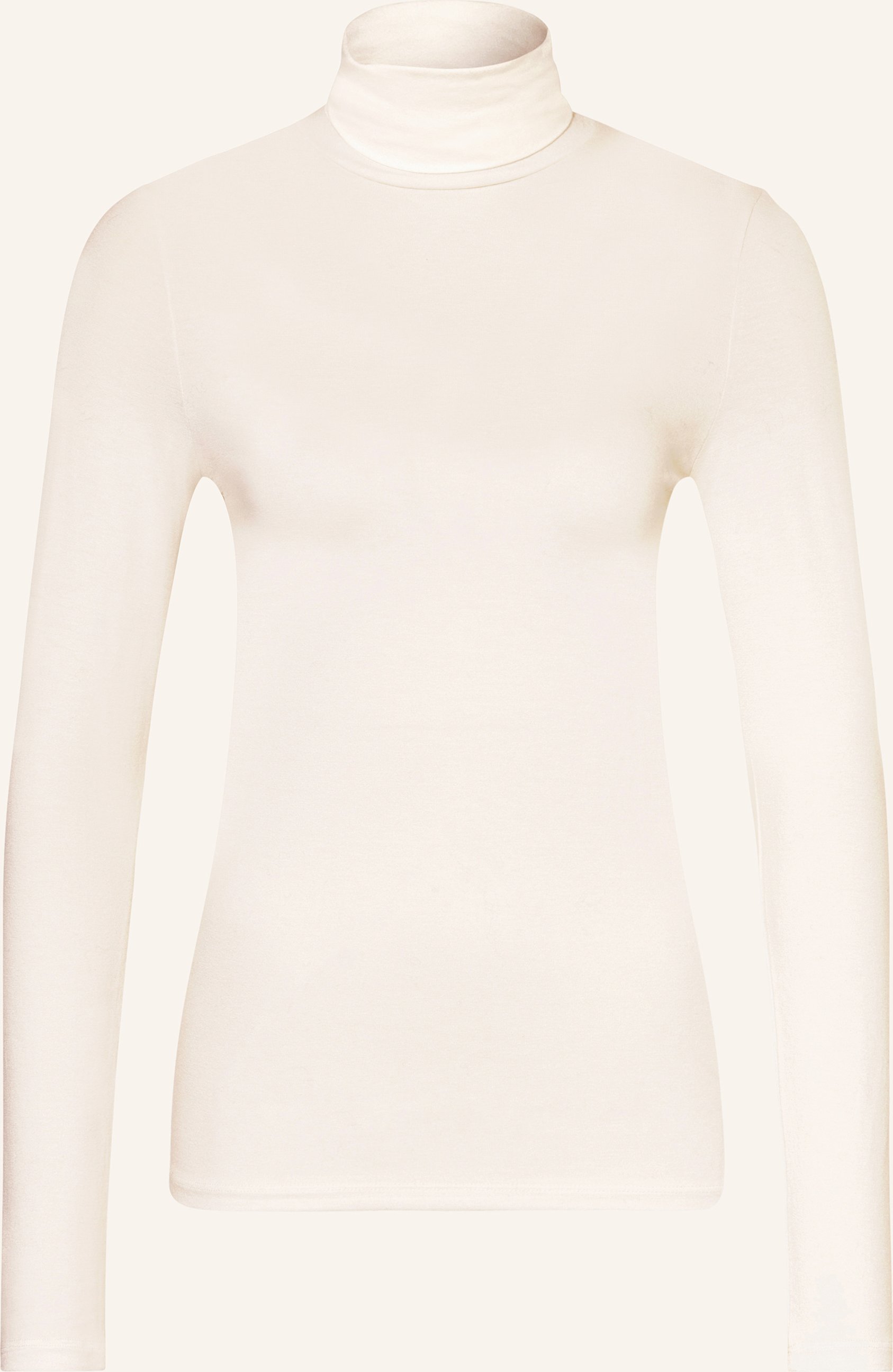 Thumbnail - Majestic Filatures Rollkragenshirt weiss