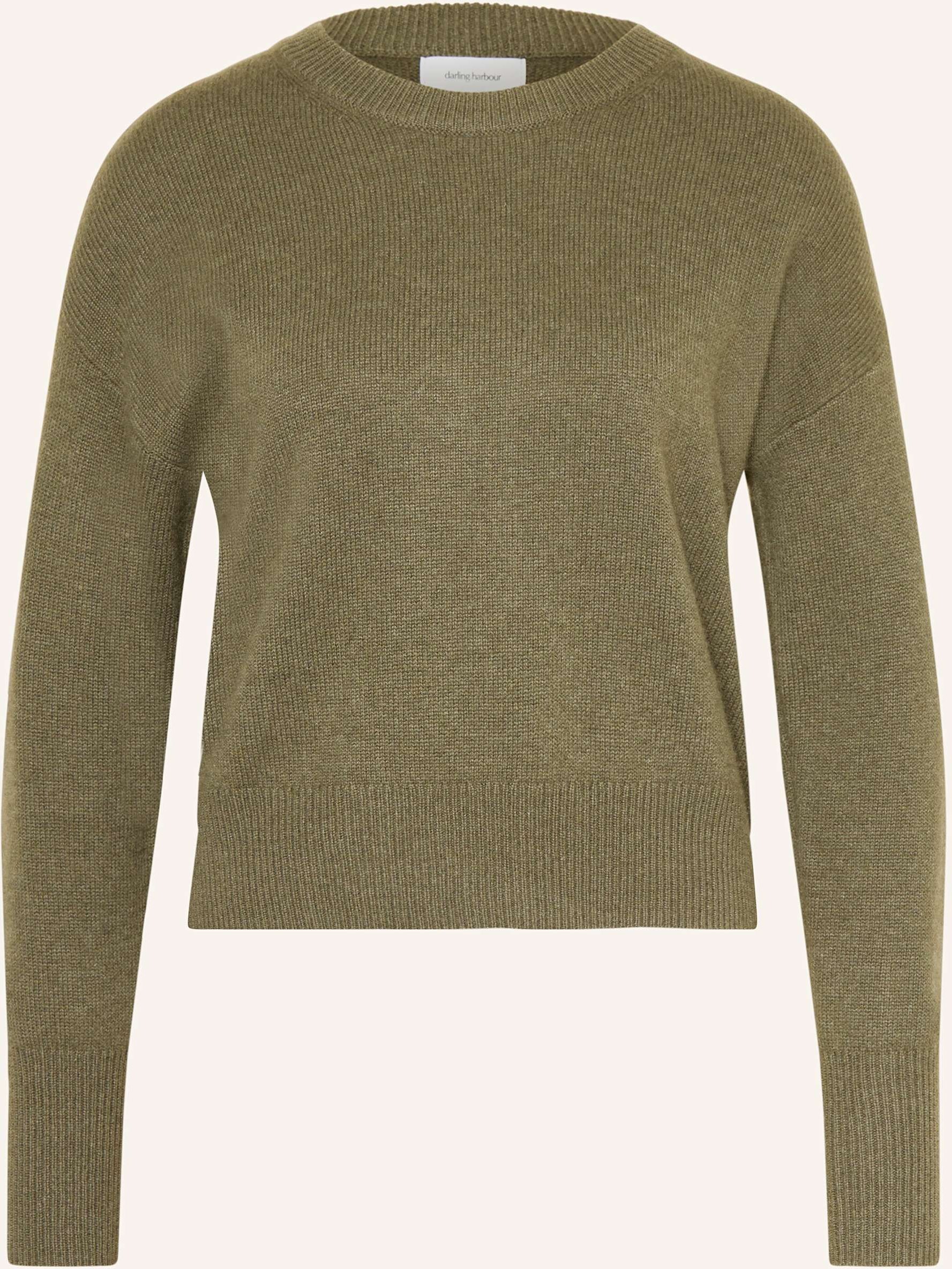 Darling Harbour Cashmere-Pullover gruen