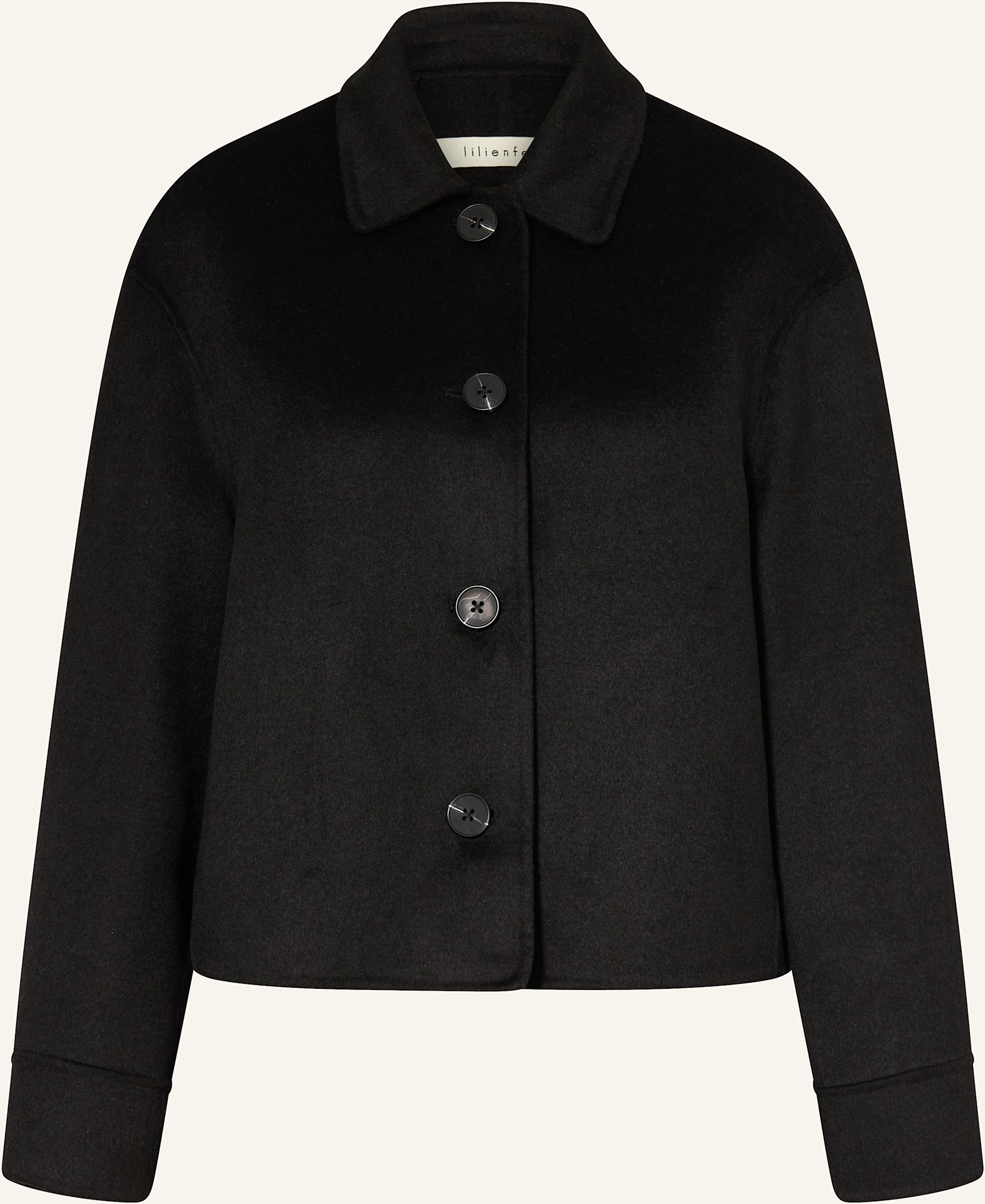 Lilienfels Kastenjacke schwarz