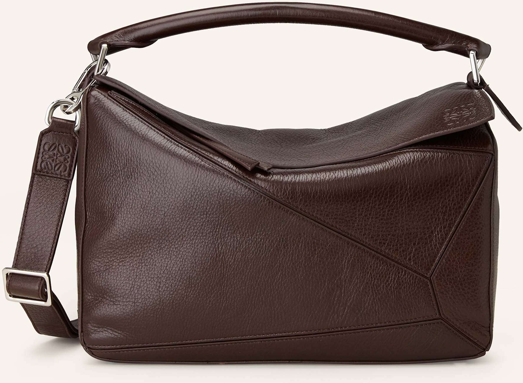 Thumbnail - Loewe Handtasche Puzzle New Large braun