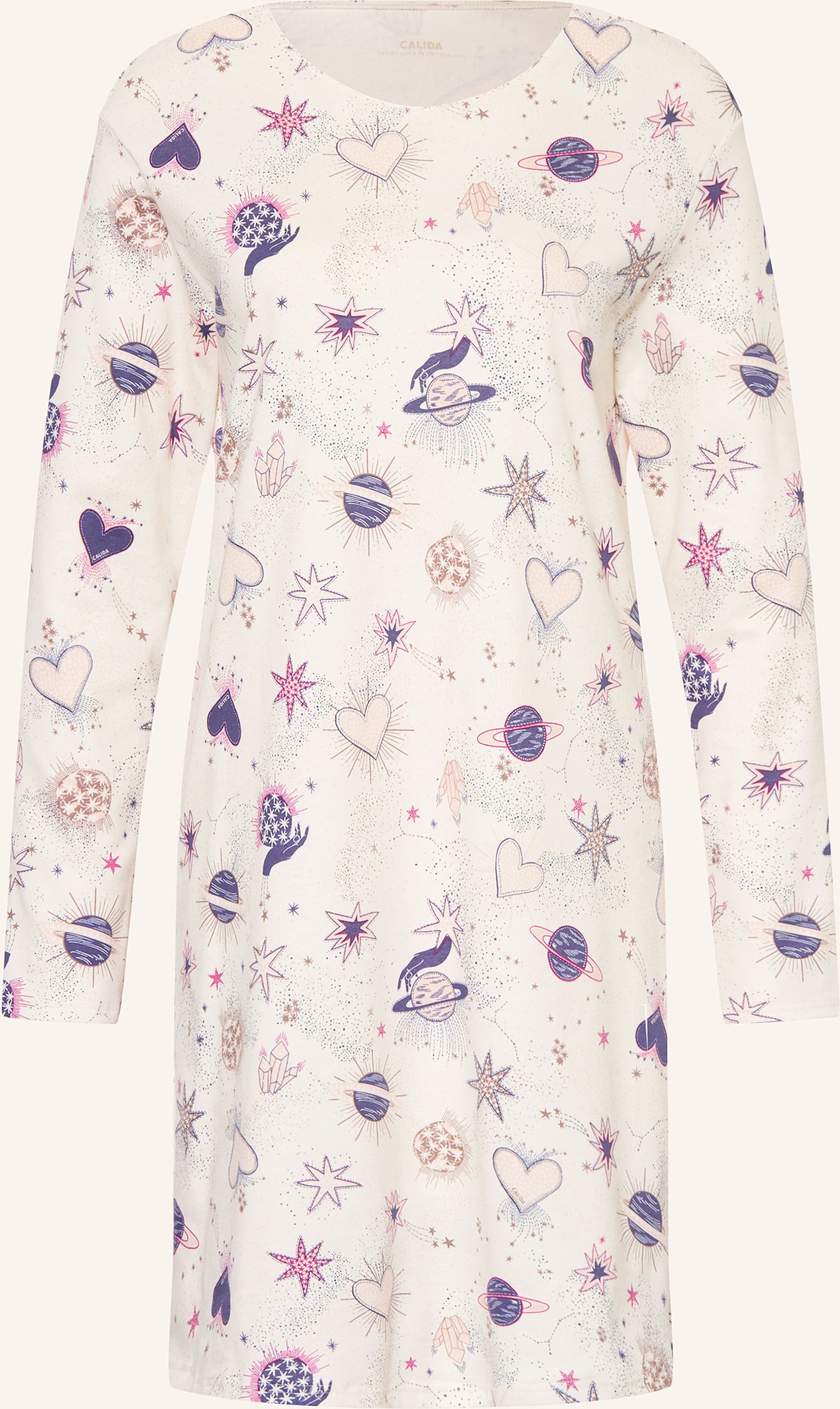 Calida Nachthemd Favourites Universe weiss