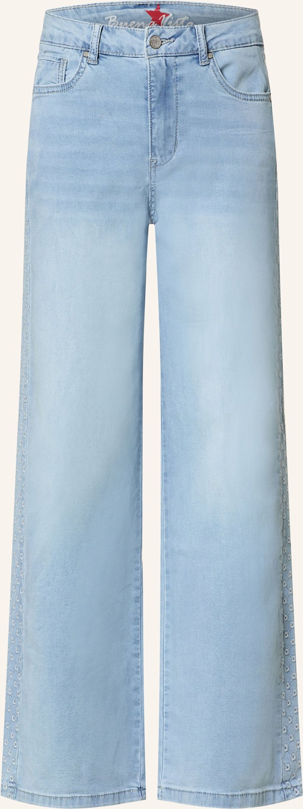 Buena Vista Wide Leg Jeans blau