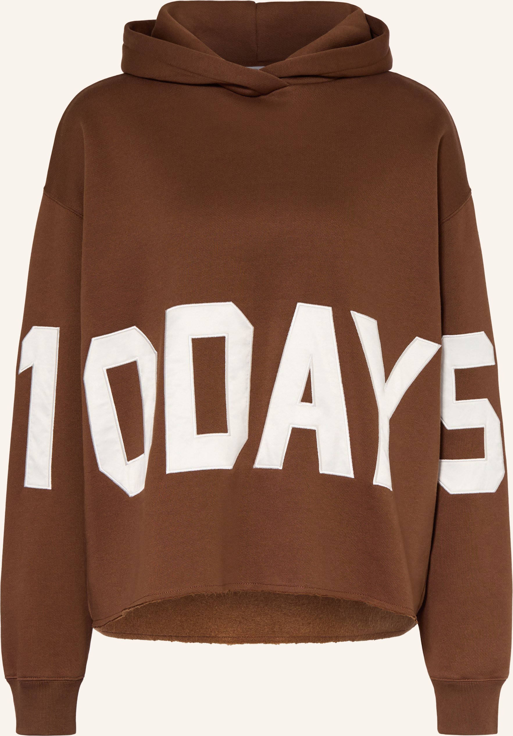 10days Hoodie braun