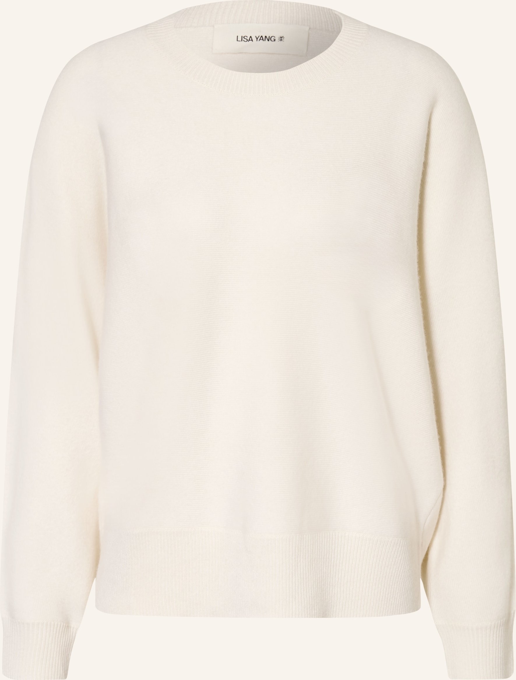 Lisa Yang Cashmere-Pullover weiss