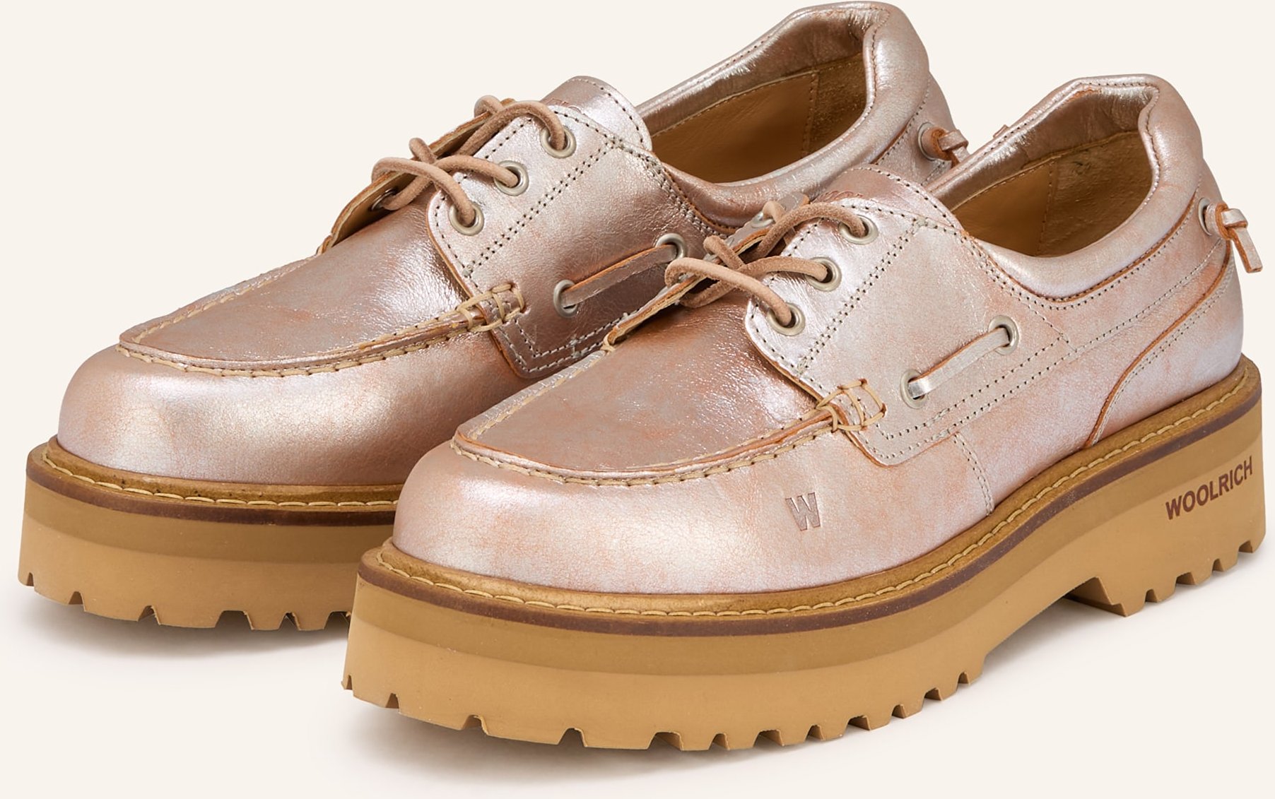 Woolrich Bootsschuhe rosegold
