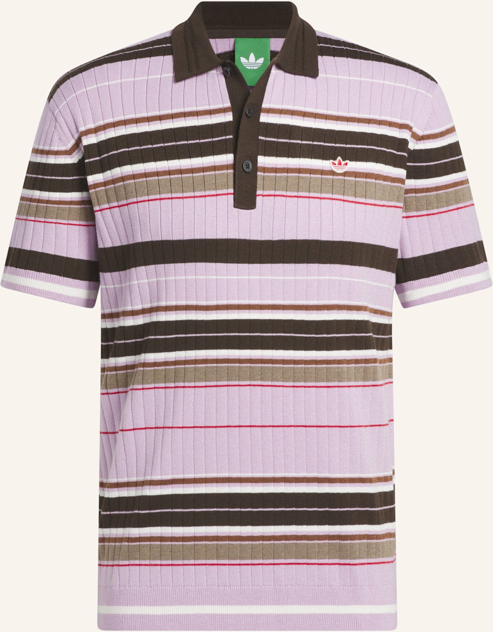 Adidas Originals Knit Poloshirt lila