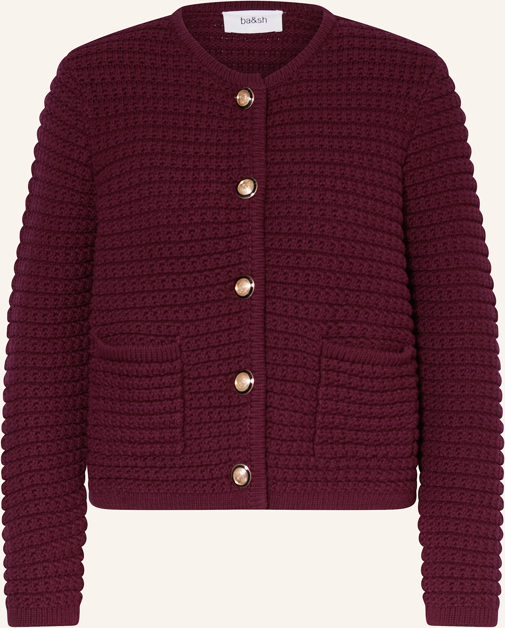 Ba&Sh Strickjacke Gaspard rot