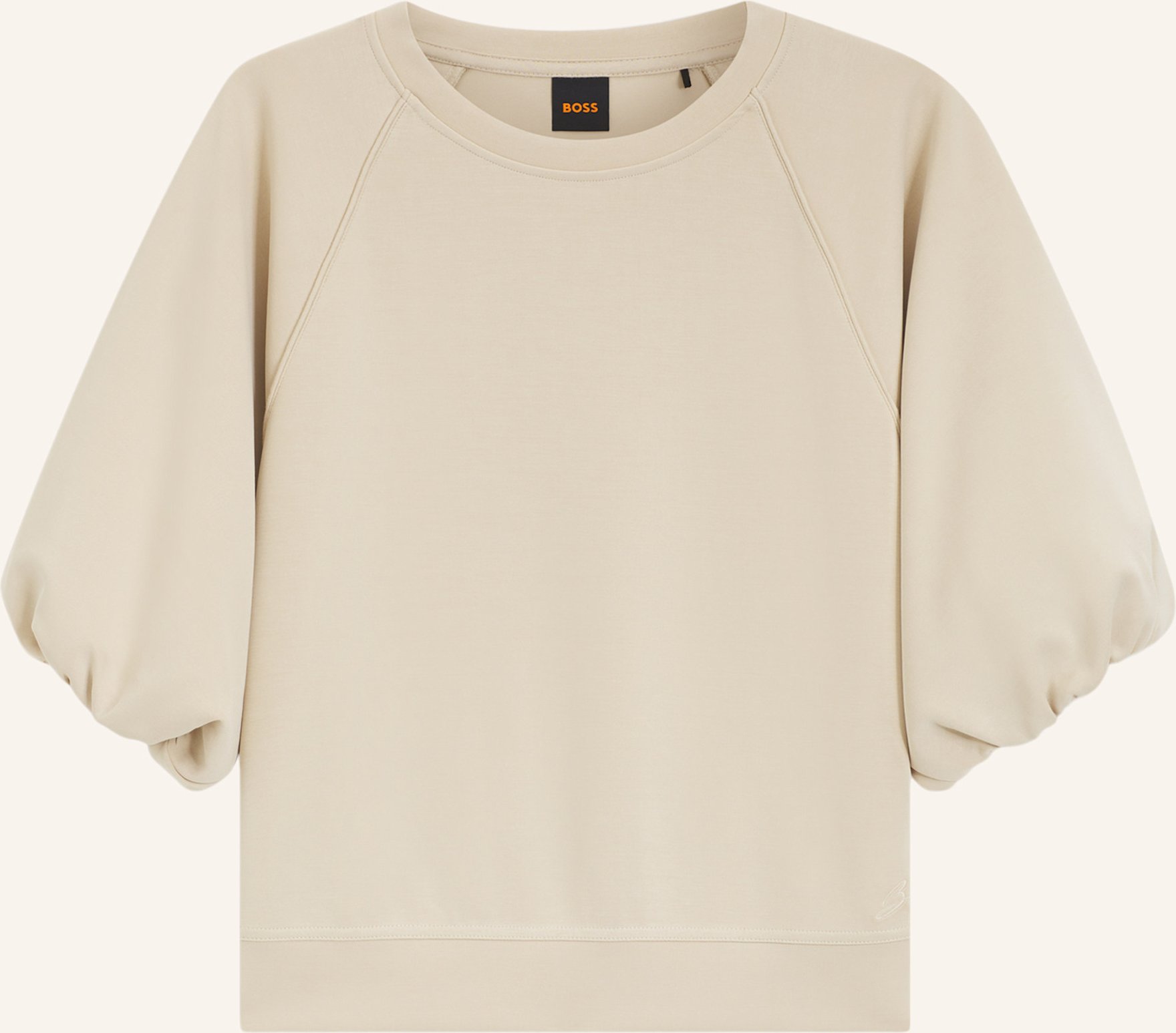 Boss Sweatshirt C_Etami Oversize Fit beige