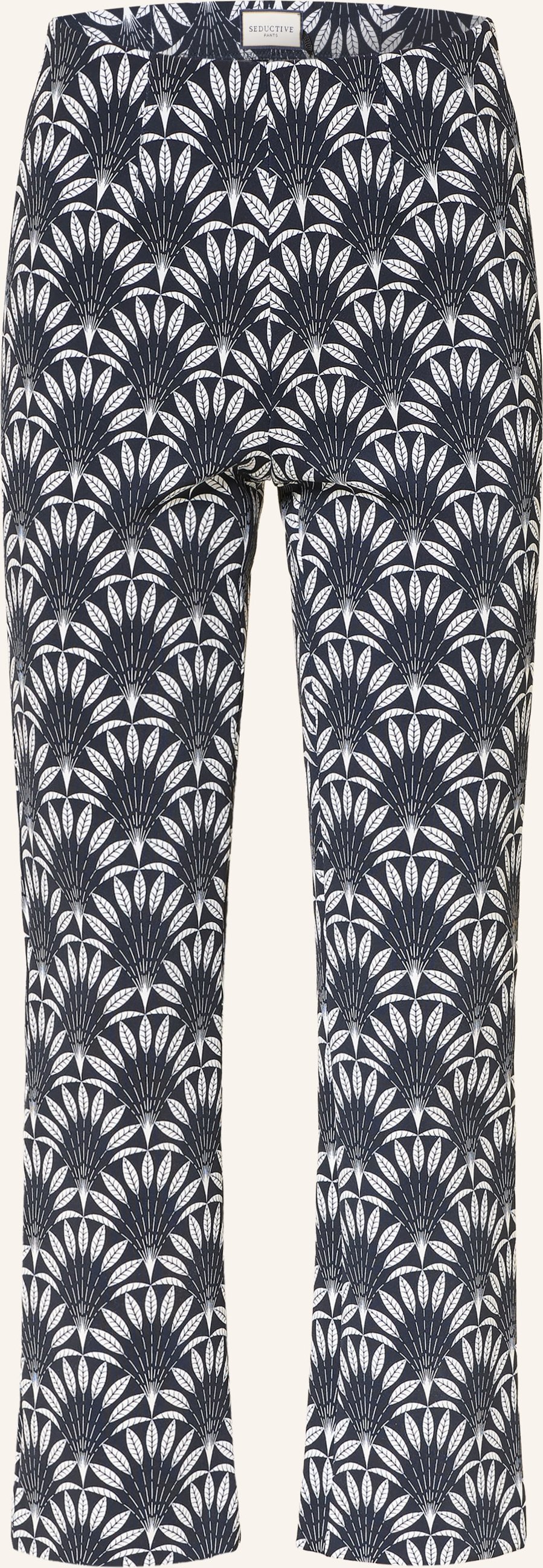 Seductive 7/8-Hose Cindy Aus Jersey blau