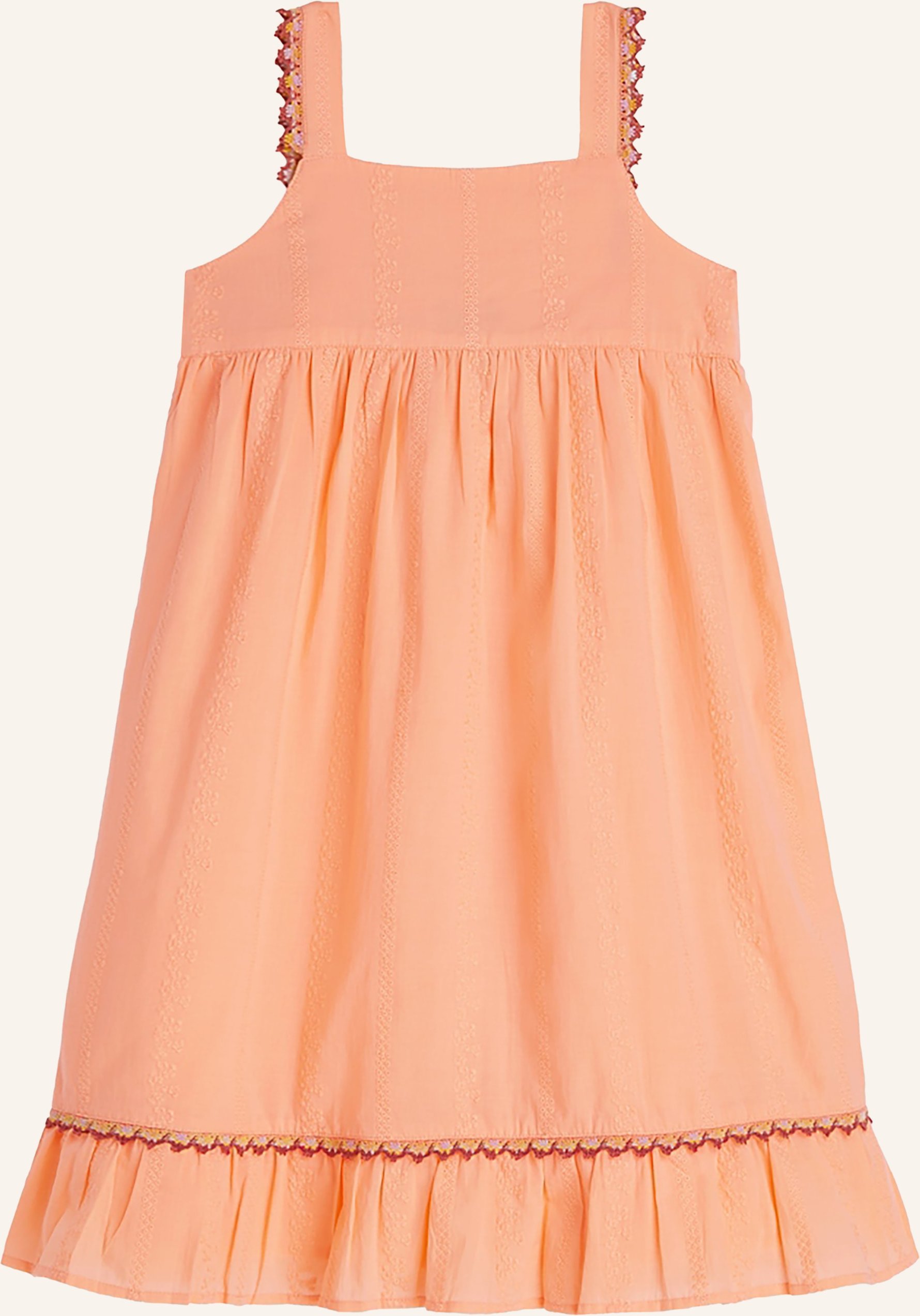 Scotch & Soda Kleid Mit Rüschen orange