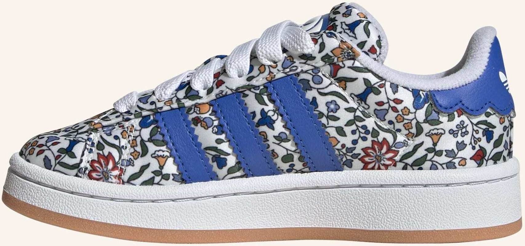 Adidas Originals Campus 00s X Liberty London Comfort Closure Elastic Lace Kinderschuh blau