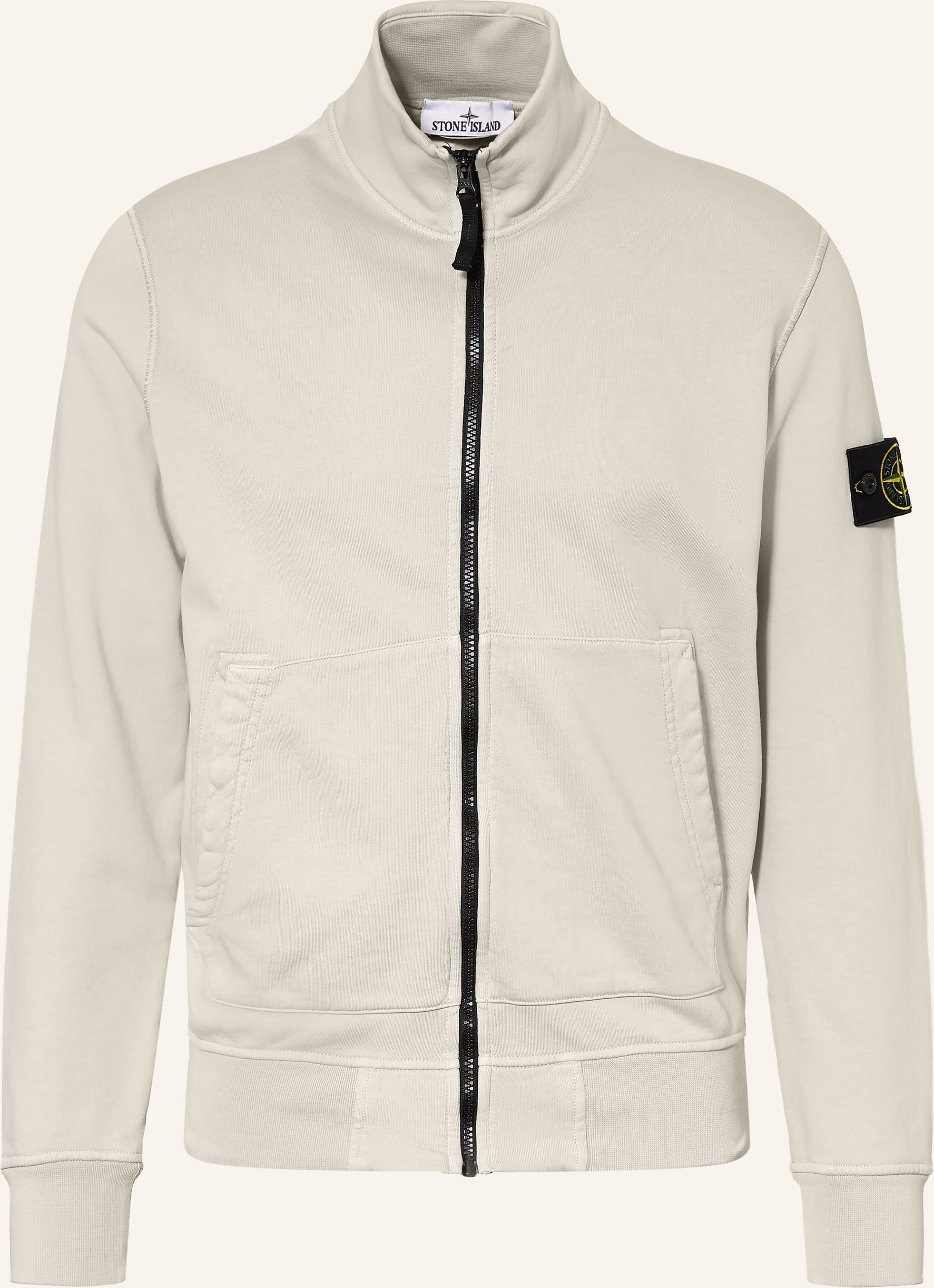 Stone Island Sweatjacke grau