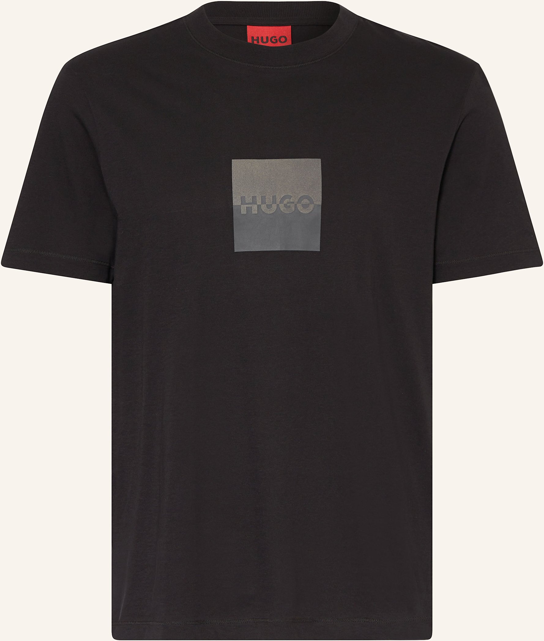 Hugo T-Shirt Dusplit schwarz