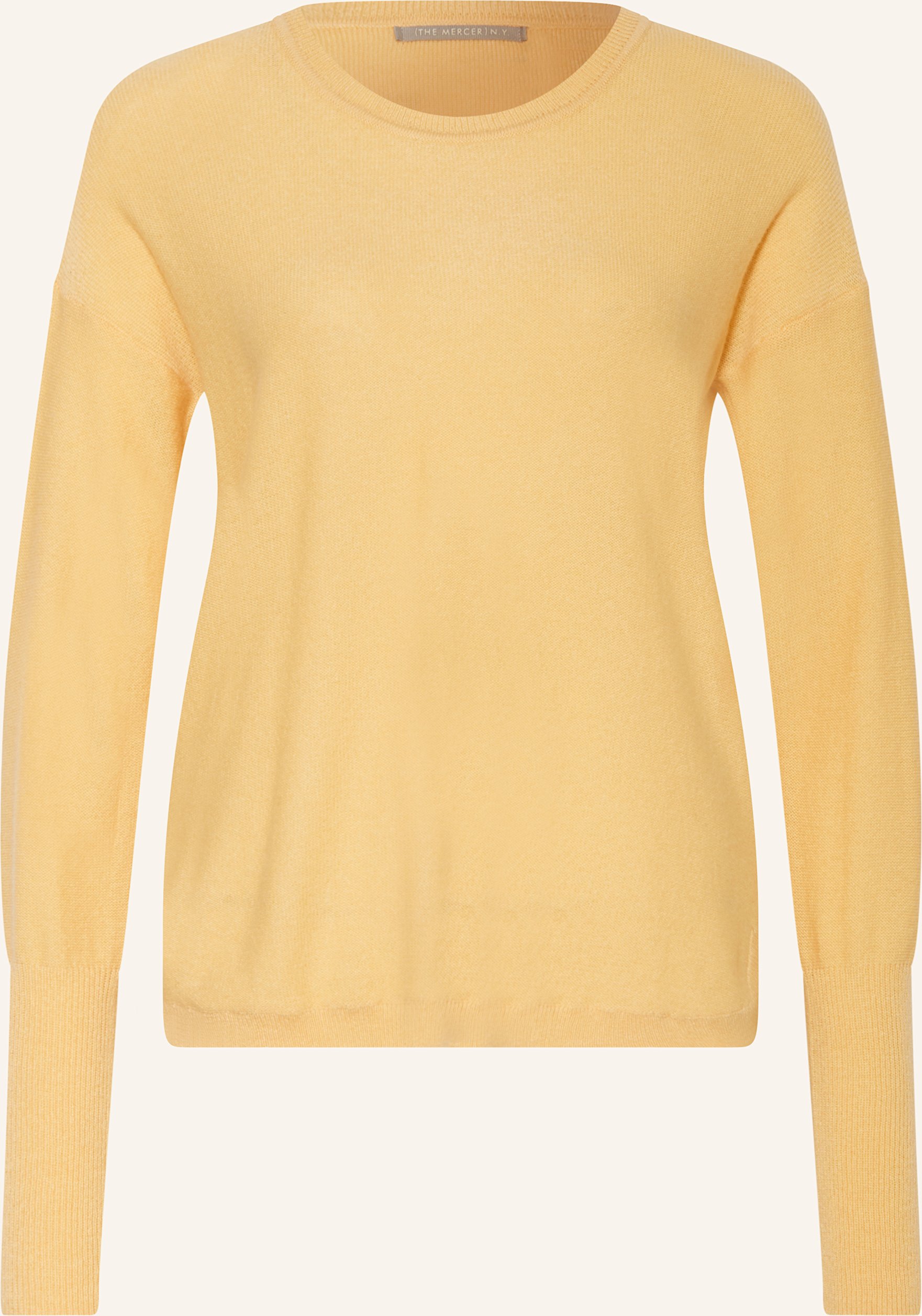 (The Mercer) N.Y. Cashmere-Pullover gelb