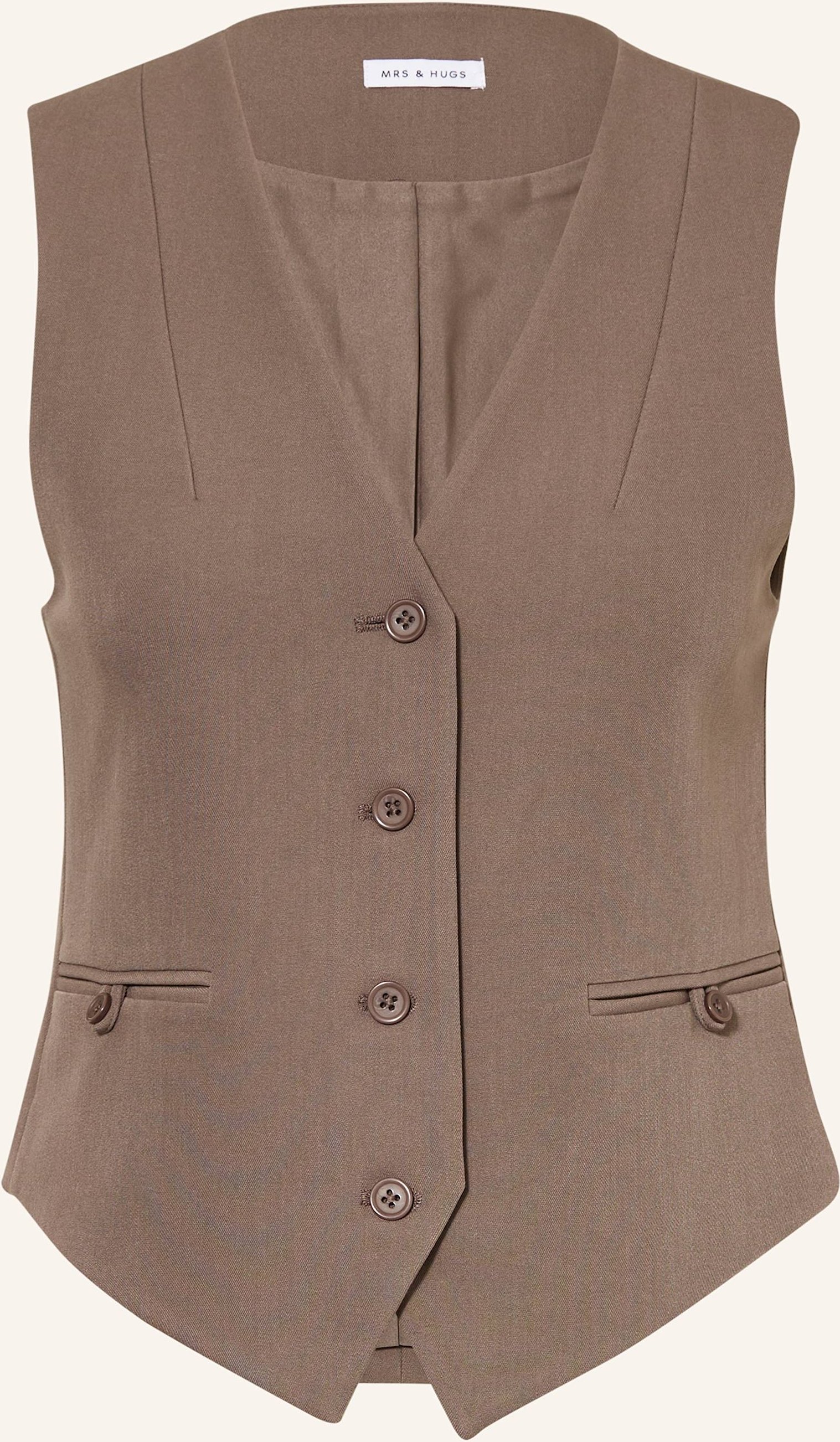 Mrs & Hugs Blazerweste gruen