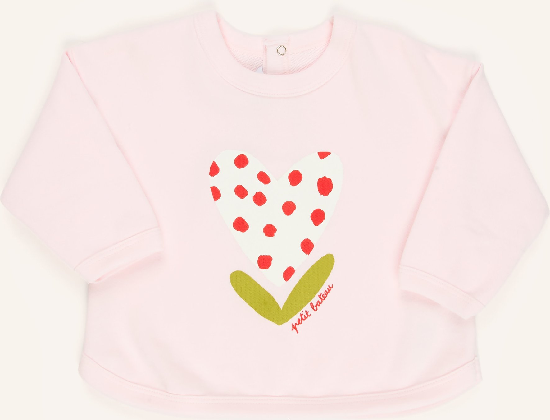 Petit Bateau Sweatshirt rosa