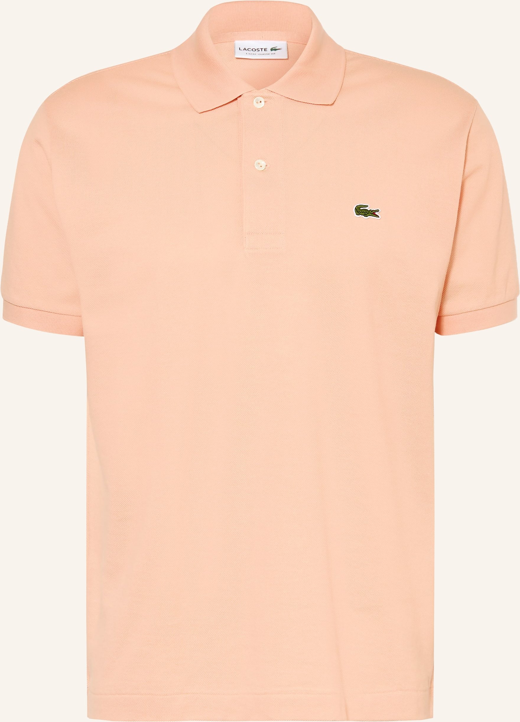 Lacoste Piqué-Poloshirt Classic Fit orange