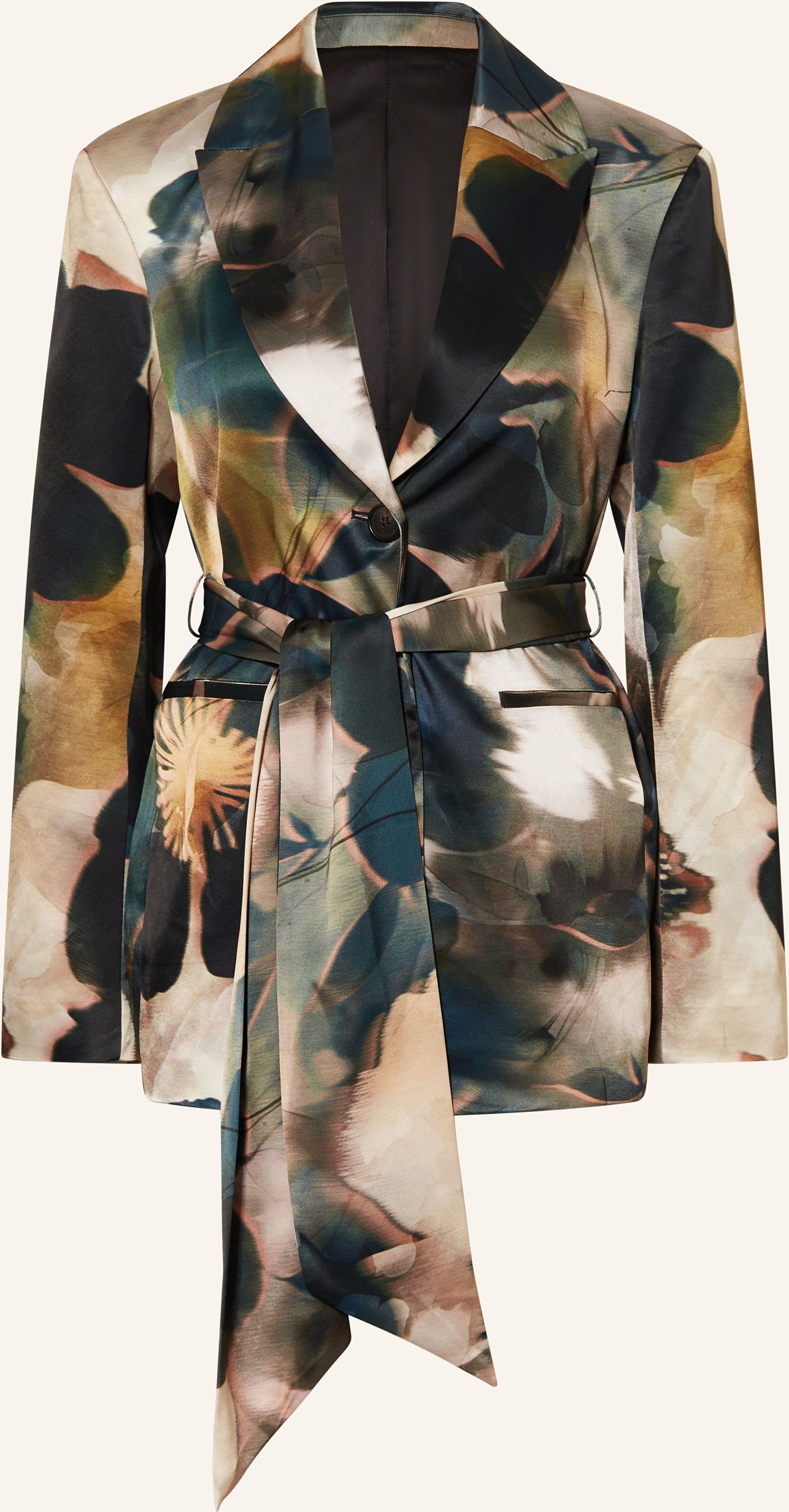 Malina Satinblazer Liv gruen