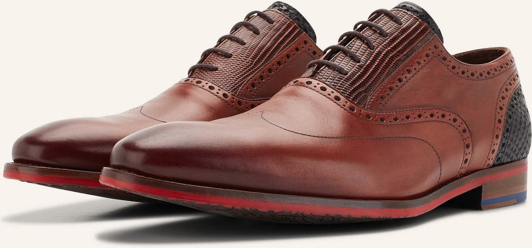 Floris Van Bommel Schnürer De Stapper 03 braun