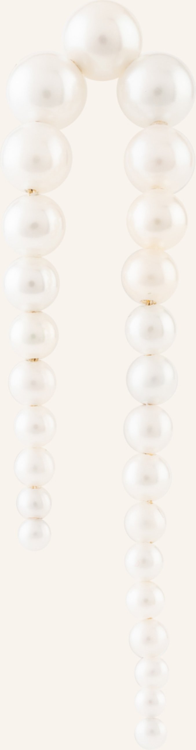 Sophie Bille Brahe Ohrstecker Petit Perle Nuit gold