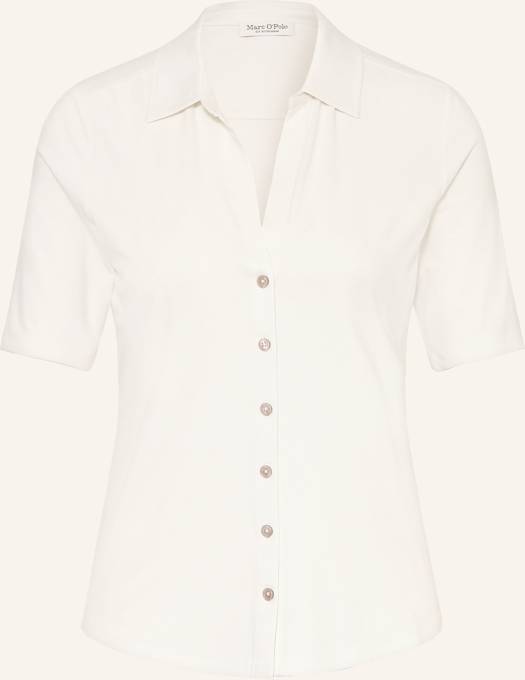 Marc O'polo Jerseybluse weiss