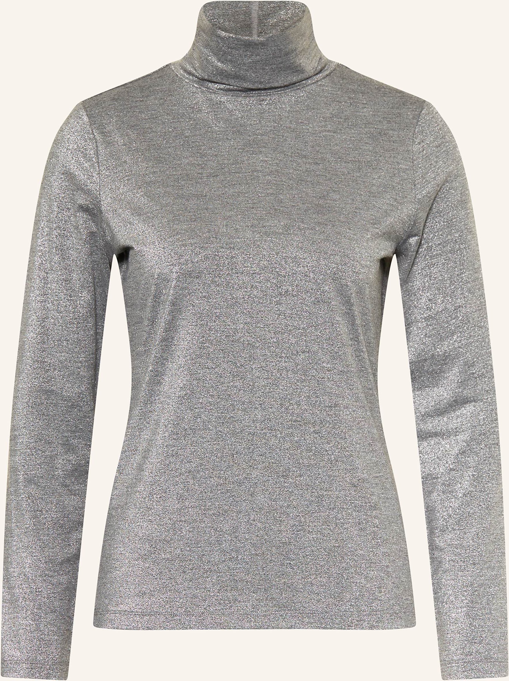 Thumbnail - Bogner Rollkragenshirt Silva Mit Glitzergarn grau