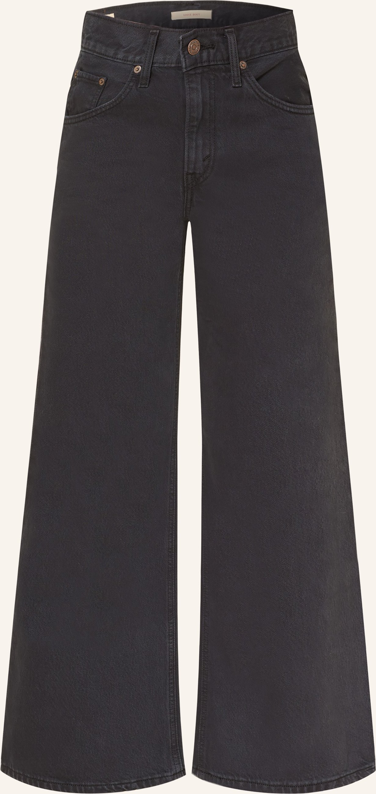 Levi's® Bootcut Jeans Loose Boot schwarz