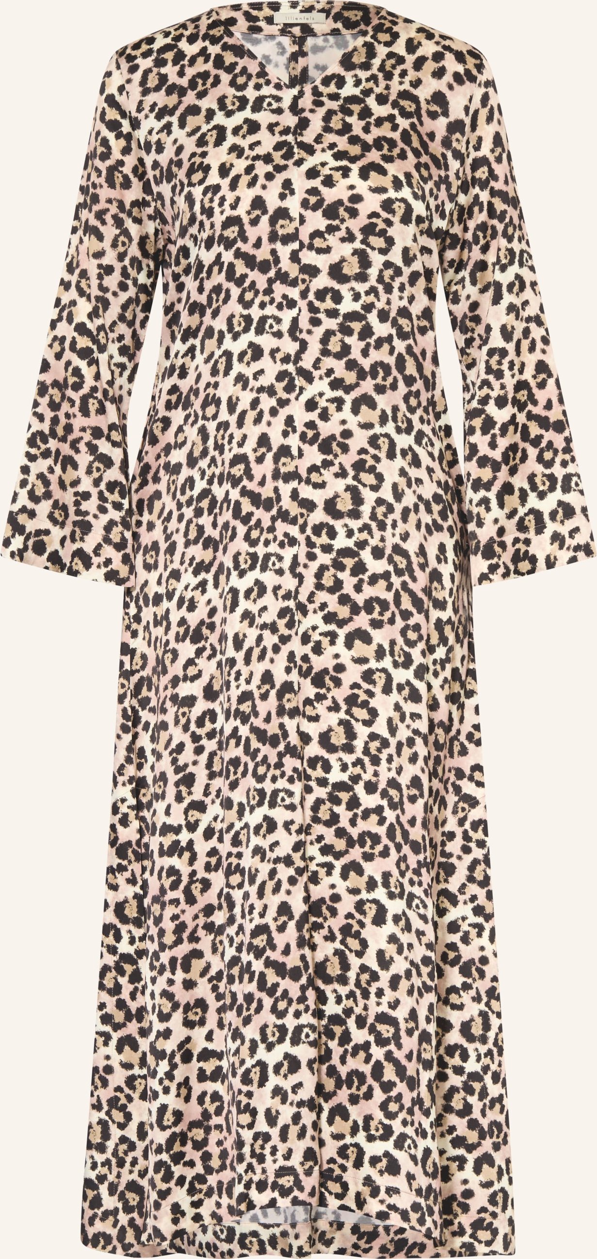 Lilienfels Satinkleid braun