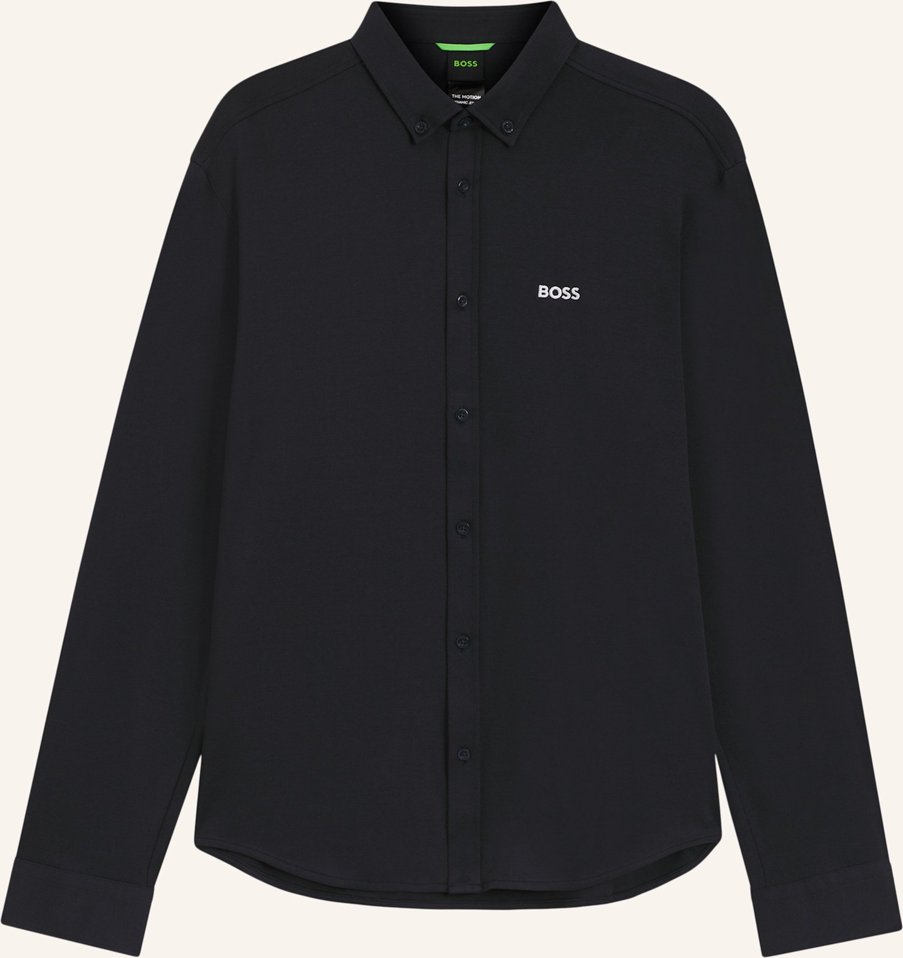 Boss Casual Hemd St_Motion L Regular Fit schwarz