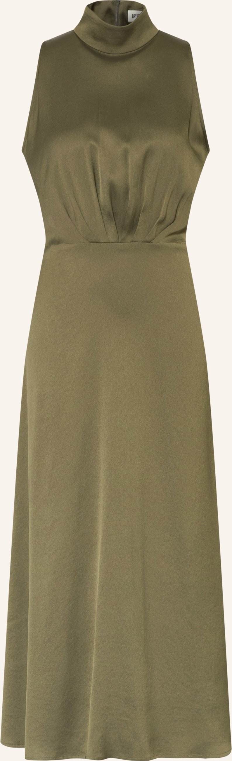 Drykorn Satinkleid Amabel gruen
