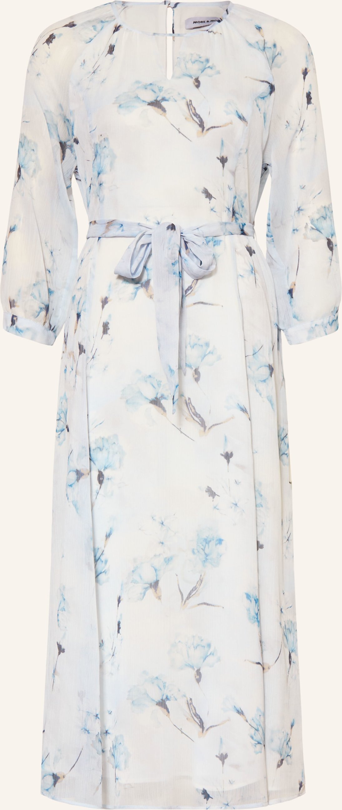 More & More Kleid Mit 3/4-Arm blau