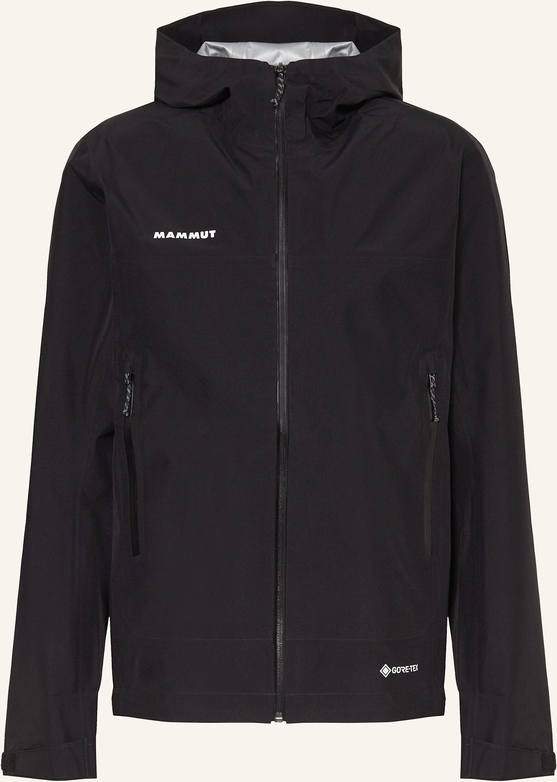 Thumbnail - Mammut Hardshelljacke Crater Light Hs Hooded schwarz