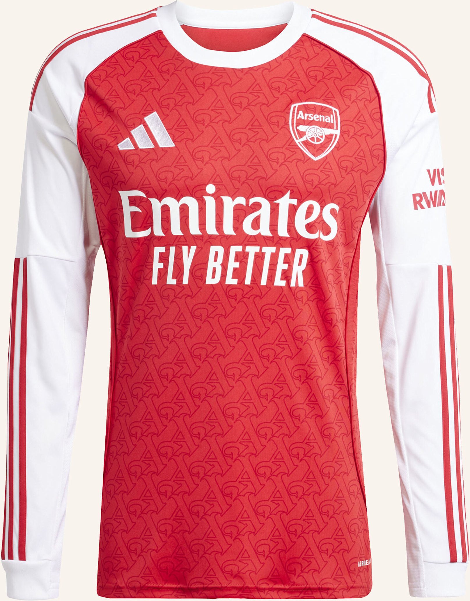 Thumbnail - Adidas Fc Arsenal 25/26 Long Sleeve Heimtrikot rot