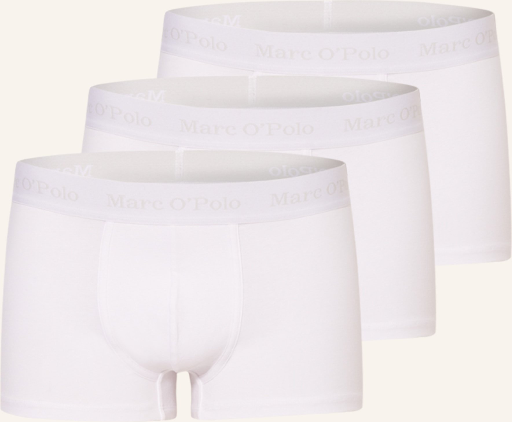 Marc O'polo 3er-Pack Boxershorts weiss