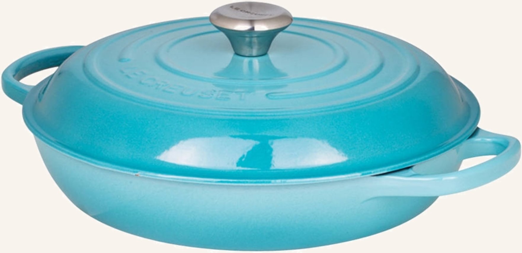 Le Creuset Gourmet-Profitopf Signature blau