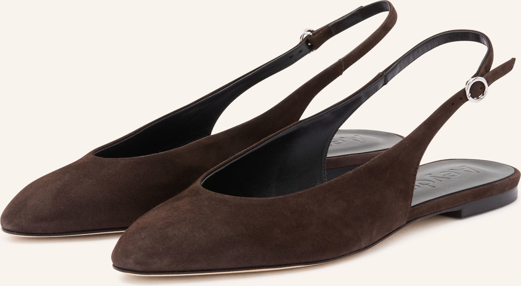 Aeyde Slingballerinas Amelia braun