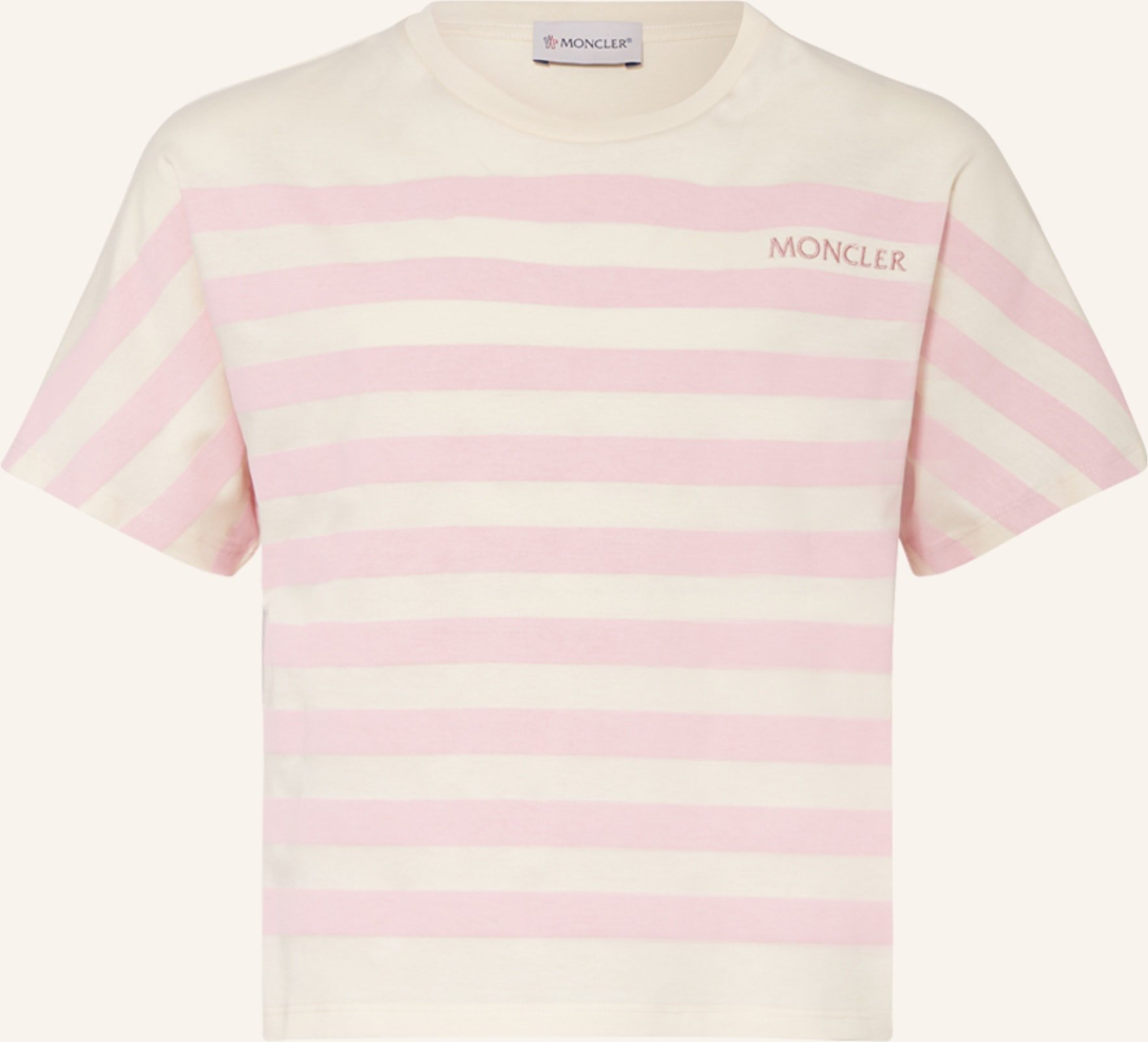 Moncler Enfant T-Shirt rosa