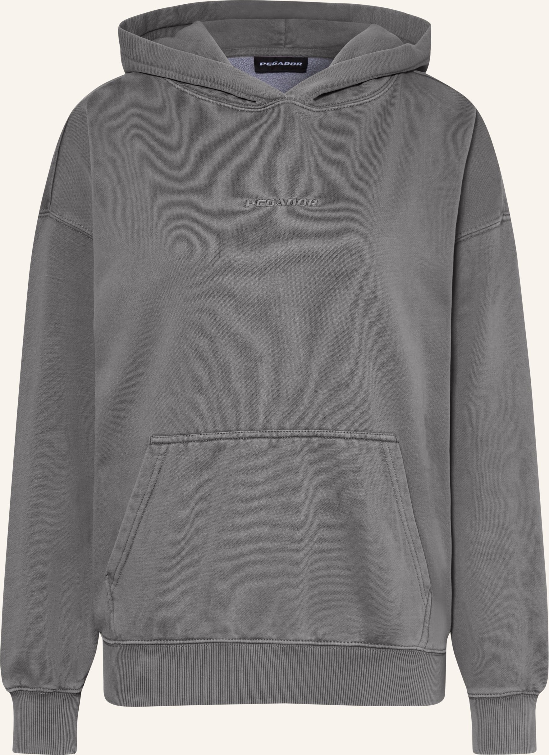 Pegador Oversized-Hoodie Clarita grau