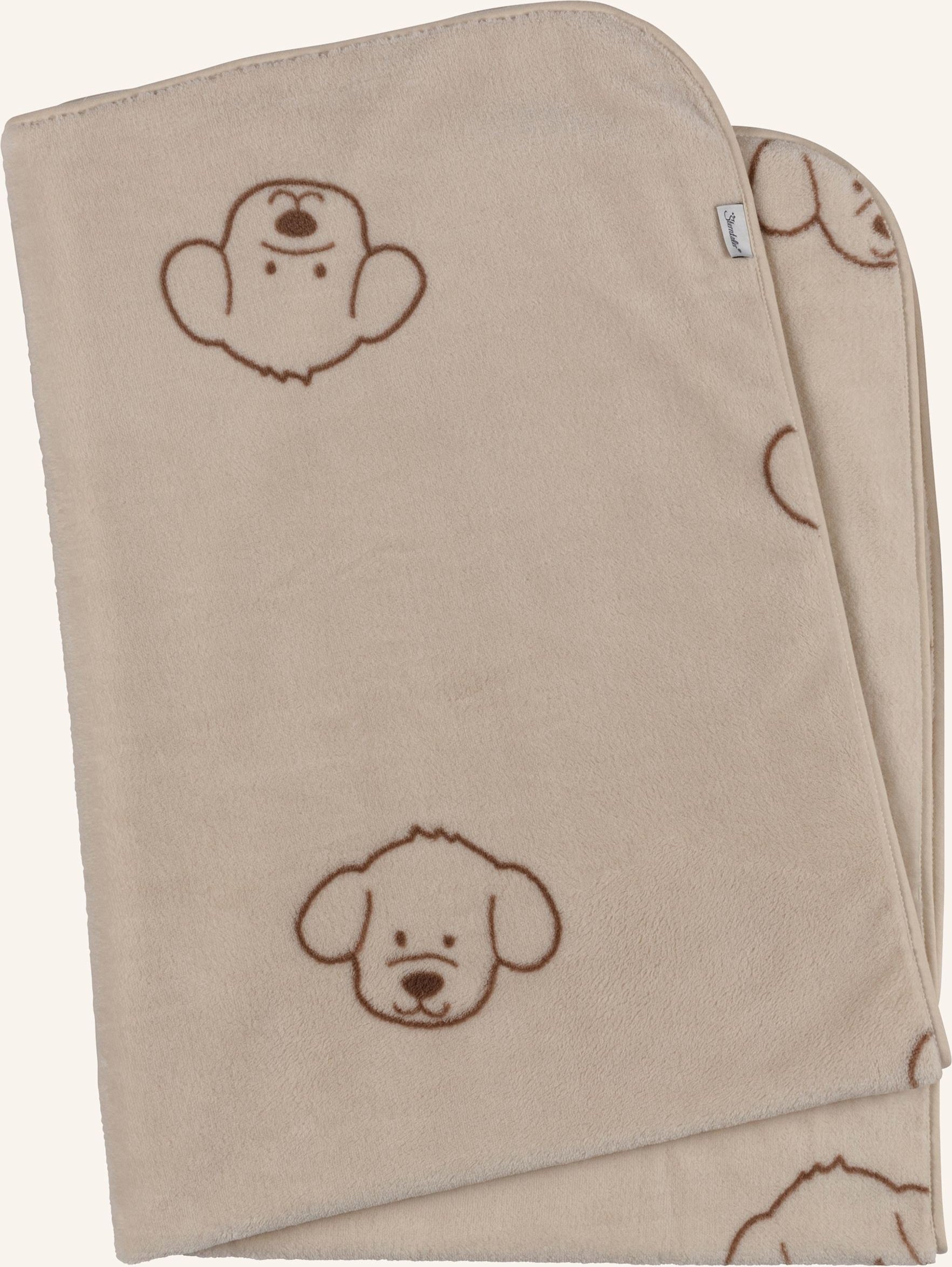 Thumbnail - Sterntaler Babydecke Bauernhof beige