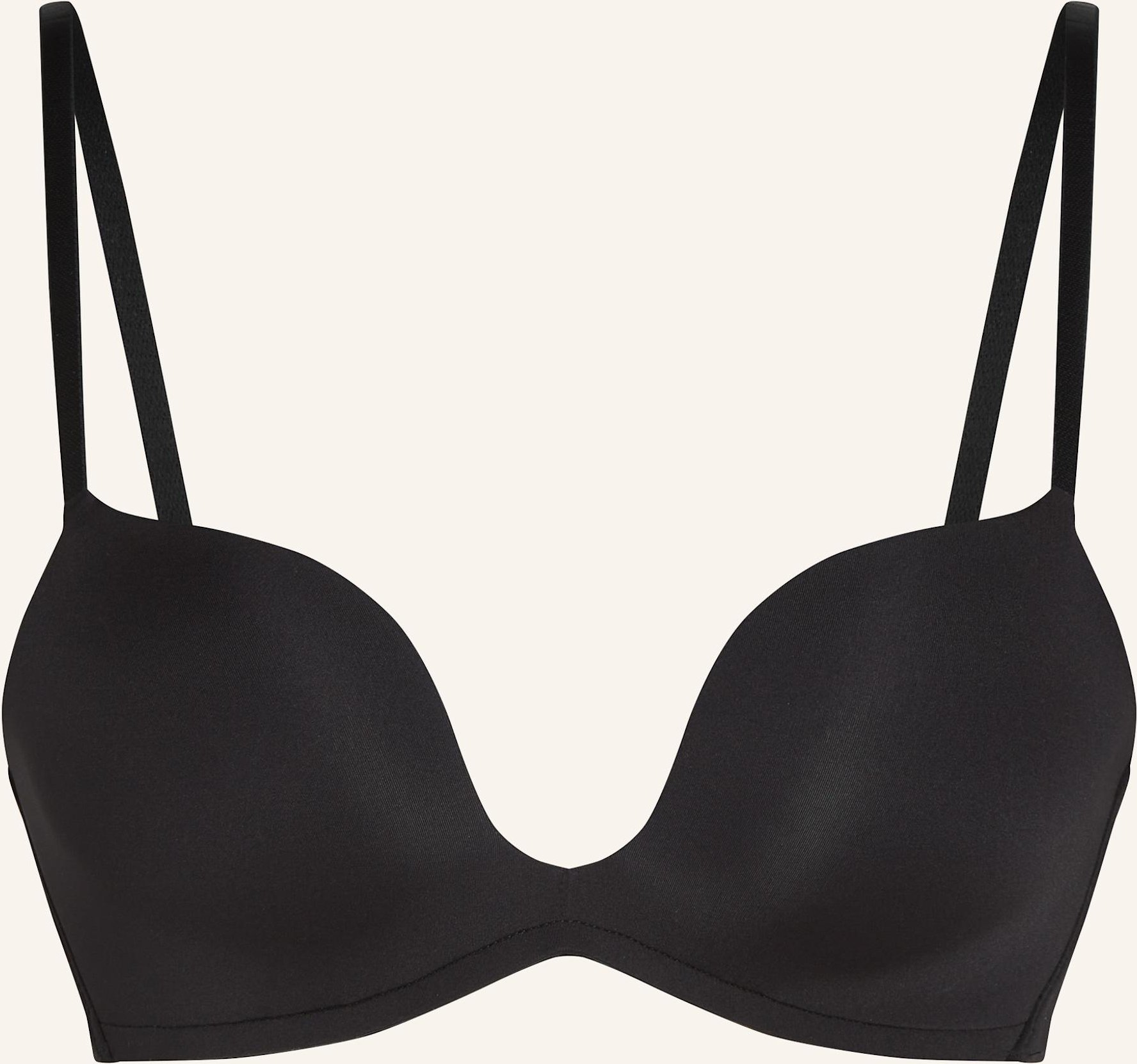 Hunkemöller Push-Up-Bh Deep-V schwarz