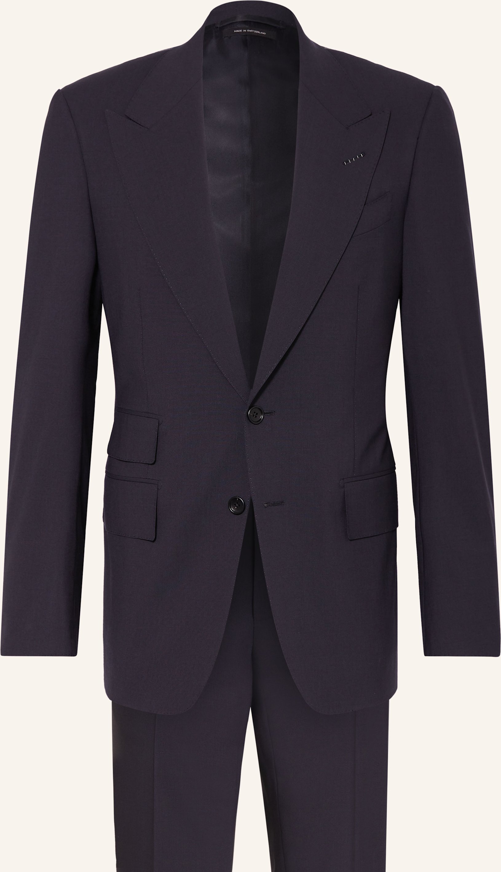 Tom Ford Anzug Shelton Extra Slim Fit blau