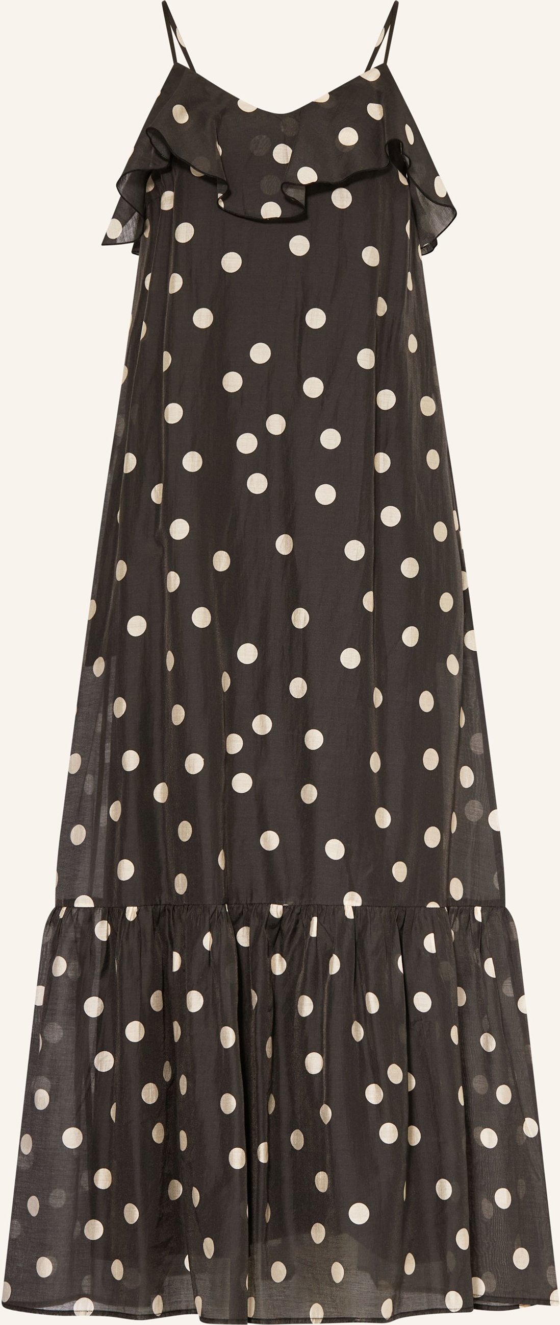 Mrs & Hugs Kleid Mit Volants schwarz